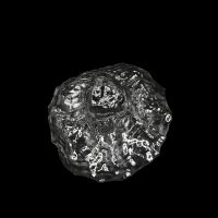 Ваза стеклянная Эксклюзив d6 х h20 см, прозрачный, Z34-24 - вид 1 миниатюра