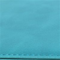 Коробка-органайзер с откидной крышкой, 31 х 22 х 17 см, экокожа, бирюзовый, Z8-5 - вид 1 миниатюра
