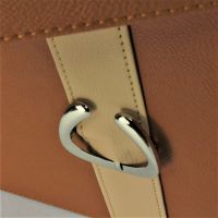 Коробка-органайзер с крышкой, 37 х 27,5 х 24,5 см, экокожа, коричневый, Z8-6 - вид 2 миниатюра