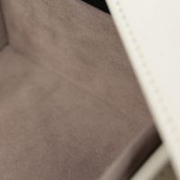 Коробка-органайзер с крышкой, 21 х 12 х 9 см, экокожа, молочный, Z8-12А - вид 4 миниатюра