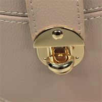 Коробка-органайзер с откидной крышкой, h15 х d24,5 см, экокожа, капучино, Z8-12 - вид 1 миниатюра