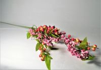 Ветка с ягодами искусственная, h44 см - вид 1 миниатюра