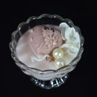 Свеча в креманке Десерт, h7 см, W112-2/3/4 - вид 4 миниатюра