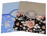 Сумка бумажная 60 х 48 х 19 см, Beautiful flowers, 12 шт, W14-4 - вид 1 миниатюра