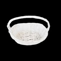 Корзина d22 х h15 х 34 см, №1, овальная, белый, W69-7 - вид 1 миниатюра