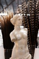 Фигура Бюст женщины, h90 см, полистоун, W81-7 - вид 1 миниатюра
