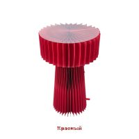 Стол-подставка складной из картона h60 х d37 см, красный, FA49-11A - вид 1 миниатюра