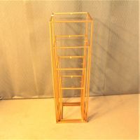 Каркас для цветочных композиций, набор из 4 шт, металл, матовое золото, Z9-11 - вид 2 миниатюра