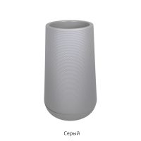 Кашпо пластиковое h65(26) х d26 см, FA57-55 - вид 1 миниатюра