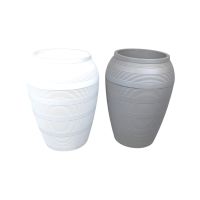 Кашпо пластиковое h55(21) х d25 см, FA57-37