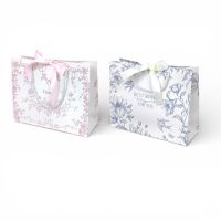 Сумка бумажная горизонтальная 20 х 25 х 10 см, Весна, 12 шт, FA55-3