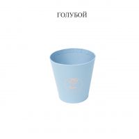 Коробка круглая Flowers, h10.5 х d10(7) см, Z56-1 - вид 1 миниатюра