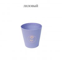 Коробка круглая Flowers, h10.5 х d10(7) см, Z56-1 - вид 5 миниатюра