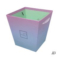 Коробка трапеция 18 х 17 х 17 см, Z56-7 - вид 18 миниатюра