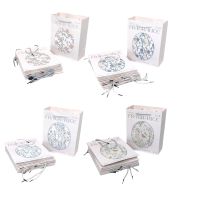 Сумка бумажная 24 х 19 х 10 см, Цветочный аромат, 12 шт, FA55-11