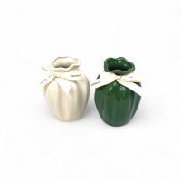 Ваза керамическая Бутон h19 х d7 см, FA60-17 - вид 1 миниатюра