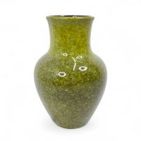 Ваза керамическая Гранит h28 х d10 см, желто-зеленый, FA60-19 - вид 1 миниатюра