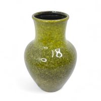 Ваза керамическая Гранит h28 х d10 см, желто-зеленый, FA60-19 - вид 1 миниатюра