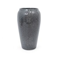 Ваза керамическая Гранит h26 х d10 см, серый, FA60-21 - вид 1 миниатюра
