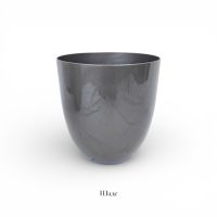 Кашпо пластиковое Металлик d32 х h33 см, FA57-25 - вид 1 миниатюра