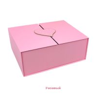 Коробка прямоугольная магнитная Сердце h10 х 26 х 21 см, FA54-10/13 - вид 3 миниатюра