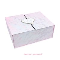 Коробка прямоугольная магнитная Сердце h10 х 26 х 21 см, FA54-10/13 - вид 5 миниатюра