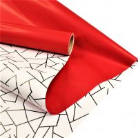 Пленка матовая двухсторонняя Origami, 50 см х 10 м, красный - вид 1 миниатюра