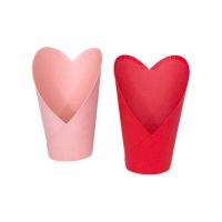 Коробка овальная Сердце h22(9.5) х 14 х 10 см, FA54-30