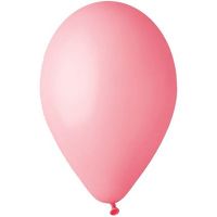 Надувные шары пастель 14", 50 шт, Rose - вид 1 миниатюра