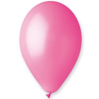 Надувные шары без рисунка 14", 50 шт, пастель pink - вид 1 миниатюра