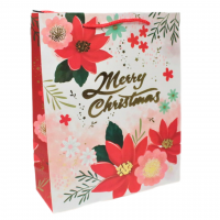 Сумка бумажная 51 х 72 х 18 см, Merry Chrismas, микс, Z12-3 - вид 2 миниатюра