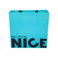 Сумка бумажная 35 х 35 х 13 см, NICE, 12 шт, FA55-43 - вид 4 миниатюра