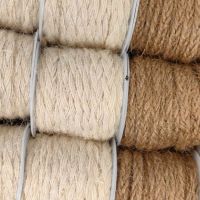 Лента Джутовая Косичка 0.5 см х 3 м, 24 шт, натуральный/отбеленный, P87-15 - вид 2 миниатюра