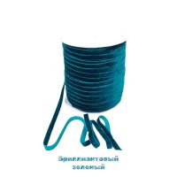 Лента бархатная 1 см х 200 ярдов, Z7-9/P87-19 (розовый) - вид 3 миниатюра