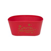 Коробка овальная Merry Christmas, h13.5 x 30 x 20 см, FA39-103