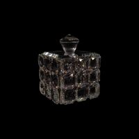 Шкатулка стеклянная Кристалл h7(10) х 8 х 8 см, FA62-9