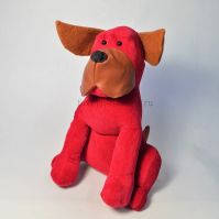 Мягкая игрушка Собака, 30 см, Р56-2 - вид 3 миниатюра