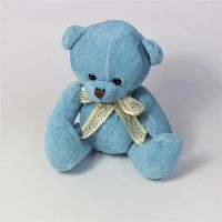 Мягкая игрушка Медведь велюровый, 18 см, Р57-1 - вид 10 миниатюра