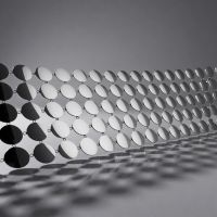 Дорожка декоративная 30 см х 1 м, зеркальный полистирол, FA59-73 - вид 1 миниатюра