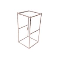 Подставка для цветочных композиций Зеркальная h40 х 20 х 20 см, металл/стекло, хром, FA37-17 - вид 1 миниатюра