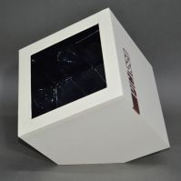 Коробка куб PICASSO ПРЕМИУМ, кремовый, W13-9 - вид 1 миниатюра