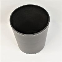 Коробка-органайзер трапеция без крышки Classik, h28,5 х d25 см, экокожа, черный, Z8-32 - вид 2 миниатюра