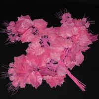Ветка виноградная лоза искусственная розовая, 12 шт, М36-7 - вид 1 миниатюра