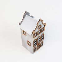 Интерьерный домик Амстердам New, 125 х 120 х h270 мм, М - вид 2 миниатюра