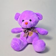 Мягкая игрушка Медведь с сердечком, 19 см - вид 3 миниатюра