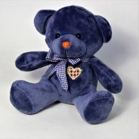Мягкая игрушка Медведь с сердечком, 19 см - вид 13 миниатюра