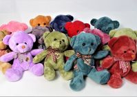 Мягкая игрушка Медведь с сердечком, 19 см - вид 7 миниатюра