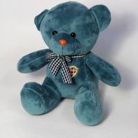 Мягкая игрушка Медведь с сердечком, 19 см - вид 6 миниатюра
