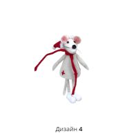 Фигурка валяная Мышка h20 см, W22 - вид 3 миниатюра