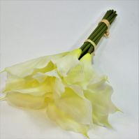 Каллы силиконовые искусственные, 12 шт, h30 см, Р59-4 - вид 1 миниатюра